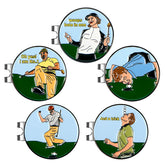 PAR TEE GOLF 25MM GOLF CAP MARKER